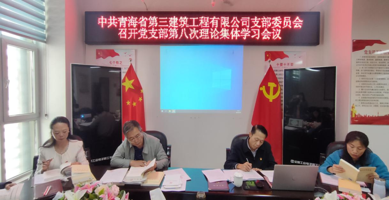 三建公司黨支部召開(kāi)第八次理論集體學(xué)習(xí)會(huì) ----集團(tuán)黨委委員、紀(jì)委書(shū)記講主題教育專(zhuān)題黨課
